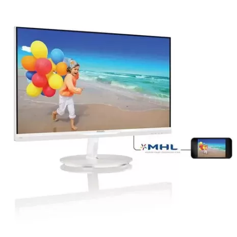 מסך מחשב Philips 234E5QHAW 23" FHD IPS צבע לבן - יבואן רשמי מסך מחשב Philips 234E5QHAW 23" FHD IPS צבע לבן - יבואן רשמי