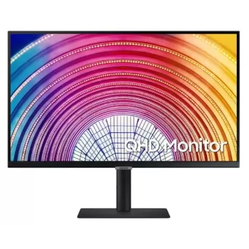 מסך מחשב Samsung S27A600NWM 27" WQHD, 2K IPS צבע שחור - יבואן רשמי
