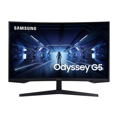 מסך גיימינג Samsung Odyssey G5 C32G55TQWR קעור 32" 144Hz WQHD, 2K VA צבע שחור - יבואן רשמי מסך גיימינג Samsung Odyssey G5 C32G55TQWR קעור 32" 144Hz WQHD, 2K VA צבע שחור - יבואן רשמי
