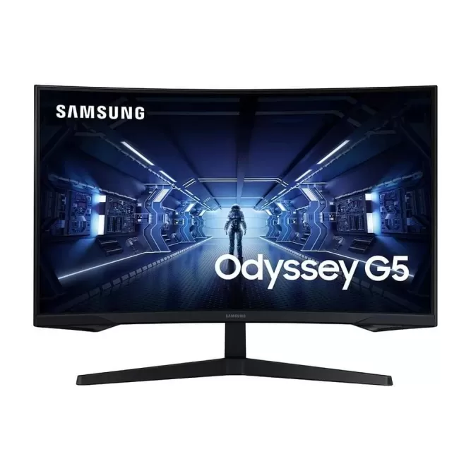 Gaming Monitor Samsung Odyssey G5 C32G55TQWR Curved 32" 144Hz 2K, QHD VA Color:black - official importer