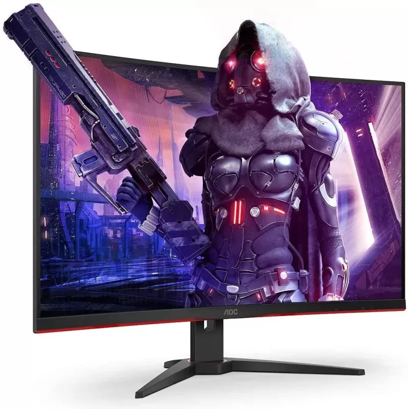 Gaming Monitor AOC CQ32G2SE Curved 31.5" 165Hz WQHD, 2K VA Color:black - official importer