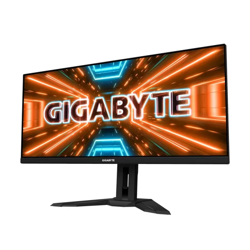 מסך גיימינג Gigabyte M34WQ 34" 144Hz UWQHD IPS צבע שחור - יבואן רשמי