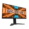 מסך גיימינג Gigabyte M34WQ 34" 144Hz UWQHD IPS צבע שחור - יבואן רשמי
