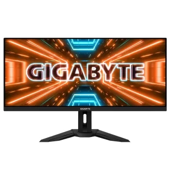 מסך גיימינג Gigabyte M34WQ 34" 144Hz UWQHD IPS צבע שחור - יבואן רשמי