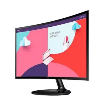 מסך מחשב Samsung S27C360EAM קעור 27" 75Hz FHD IPS צבע שחור - יבואן רשמי