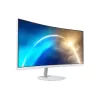 מסך גיימינג MSI PRO MP341CQW קעור 34" 100Hz UWQHD VA צבע לבן