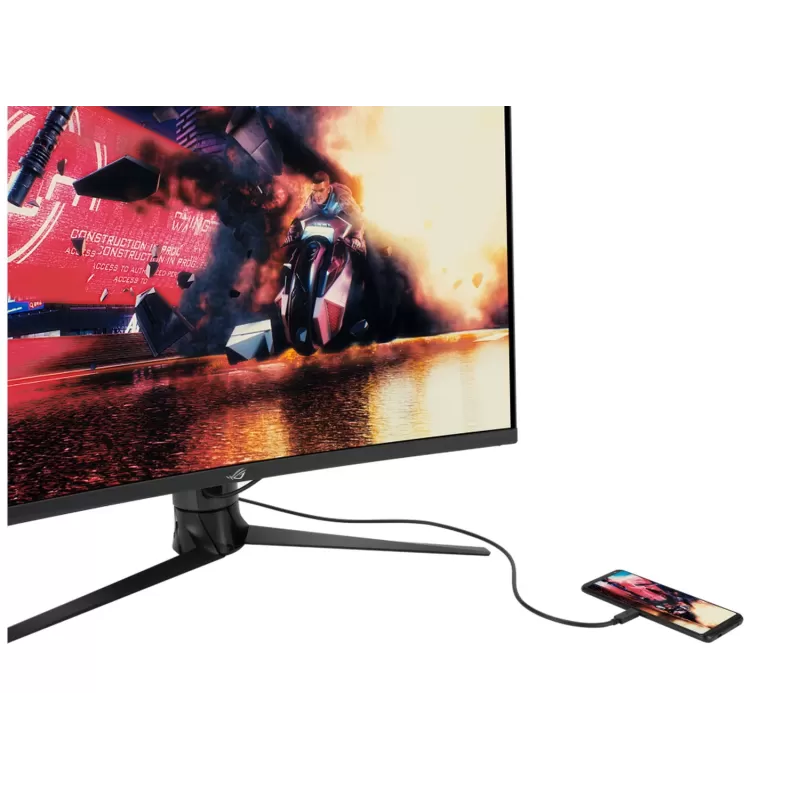 מסך גיימינג Asus ROG Strix XG32VC 90LM03S0-B04170 קעור 31.5" 170Hz 2K, QHD VA צבע שחור - יבואן רשמי