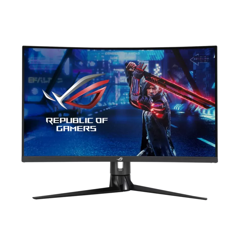 מסך גיימינג Asus ROG Strix XG32VC 90LM03S0-B04170 קעור 31.5" 170Hz 2K, QHD VA צבע שחור - יבואן רשמי