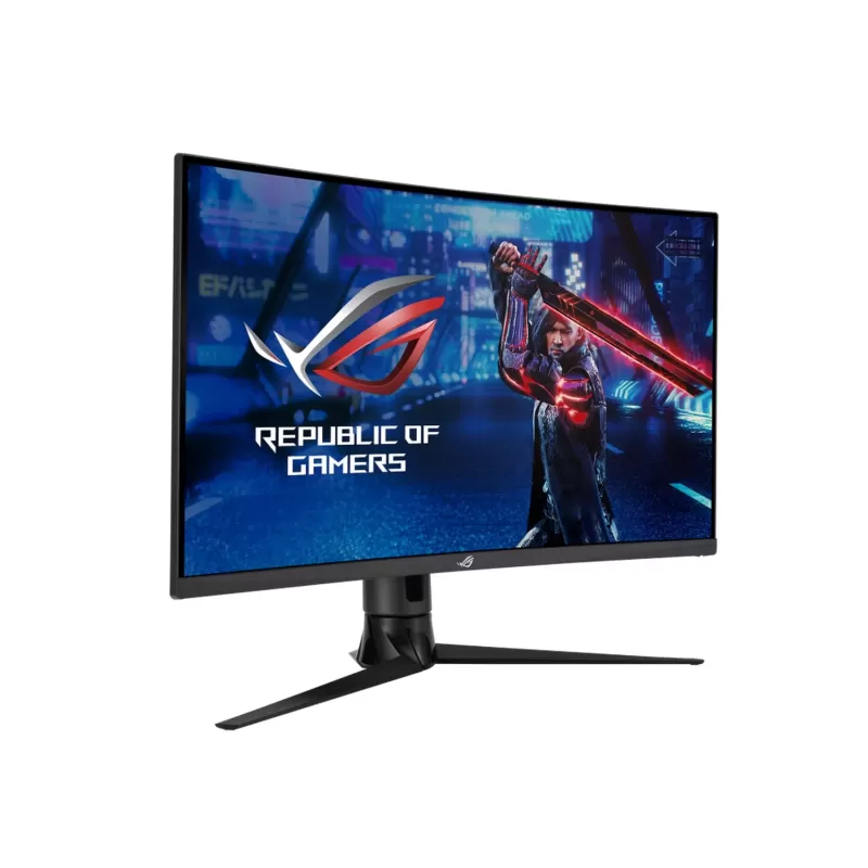 מסך גיימינג Asus ROG Strix XG32VC 90LM03S0-B04170 קעור 31.5" 170Hz 2K, QHD VA צבע שחור - יבואן רשמי