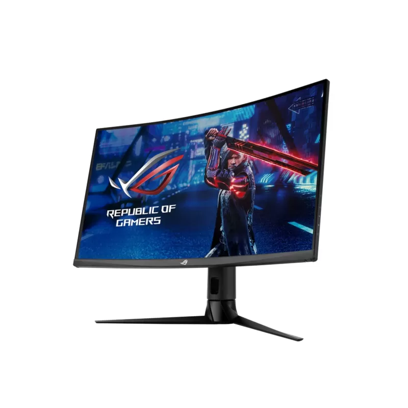 מסך גיימינג Asus ROG Strix XG32VC 90LM03S0-B04170 קעור 31.5" 170Hz 2K, QHD VA צבע שחור - יבואן רשמי