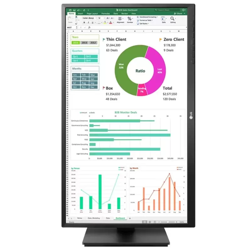 Computer Monitor LG 27BN550Y-B 27" IPS FHD 75Hz 5ms 27BN550Y-B Color:black - parallel importer