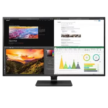 מסך מחשב LG 43" 43UN700-B UHD 4K IPS USB-C 43UN700-B 60Hz צבע שחור - יבואן מקביל