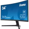 Gaming Monitor IIYAMA XCB3494WQSN-B1 34" ProLite UWQHD VA with USB-C XCB3494WQSN-B1 Curved 120Hz 2K, QHD Color:black