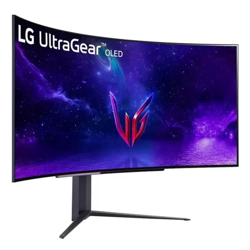 Gaming Monitor LG 45GR95QE-B 45" WQHD OLED 240Hz 0.03ms 800R 45GR95QE-B Curved 2.5K, QHD Color:black - parallel importer