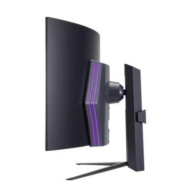 מסך גיימינג LG 45GR95QE-B 45" WQHD OLED 240Hz 0.03ms 800R קעור 2.5K, QHD צבע - יבואן מקביל