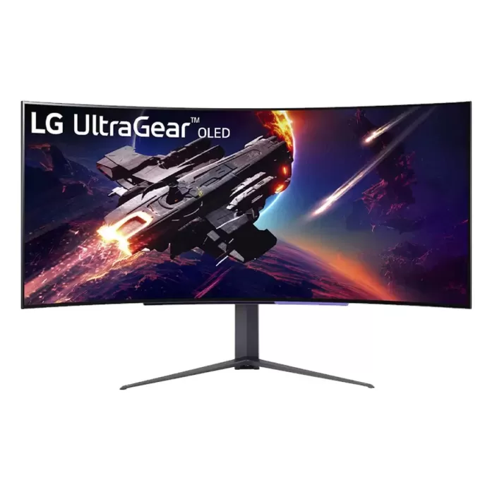 Gaming Monitor LG 45GR95QE-B 45" WQHD OLED 240Hz 0.03ms 800R 45GR95QE-B Curved 2.5K, QHD Color:black - parallel importer