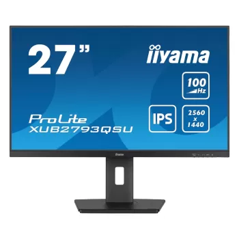 Монитор для ПК IIYAMA ProLite XUB2793QSU-B6 XUB2793QSU-B6 27" 100Hz FHD IPS Цвет:чёрный