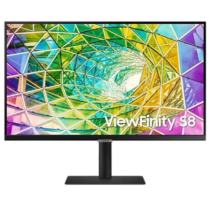 מסך מחשב Samsung S27A800NMP 27" UHD 60Hz 5ms IPS Monitor S27A800NMP צבע שחור - יבואן מקביל