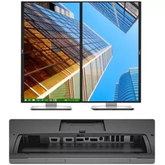 מסך מחשב Dell UltraSharp U2715H 27" WQHD, 2K IPS צבע שחור, כסוף