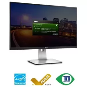 מסך מחשב Dell UltraSharp U2715H 27" WQHD, 2K IPS צבע שחור, כסוף