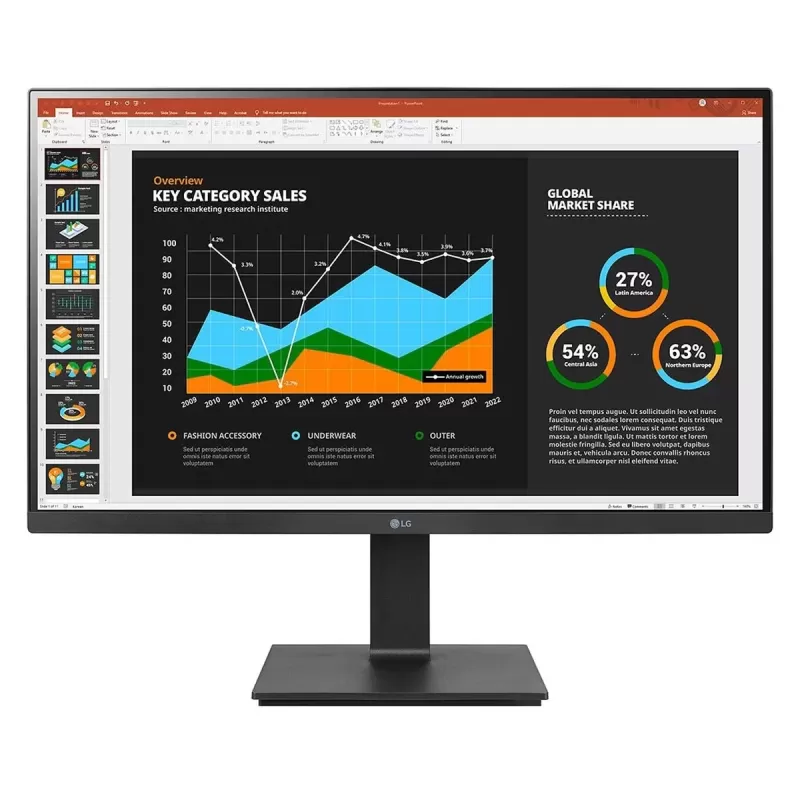 Computer Monitor LG 27BQ75QB-B 27" IPS QHD 75Hz 5ms 27BQ75QB-B - parallel importer Computer Monitor LG 27BQ75QB-B 27" IPS QHD 75Hz 5ms 27BQ75QB-B - parallel importer