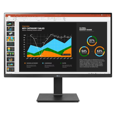 Монитор для ПК LG 27BQ75QB-B 27" IPS QHD 75Hz 5ms 2K+QHD - параллельный импортер Монитор для ПК LG 27BQ75QB-B 27" IPS QHD 75Hz 5ms 2K+QHD - параллельный импортер