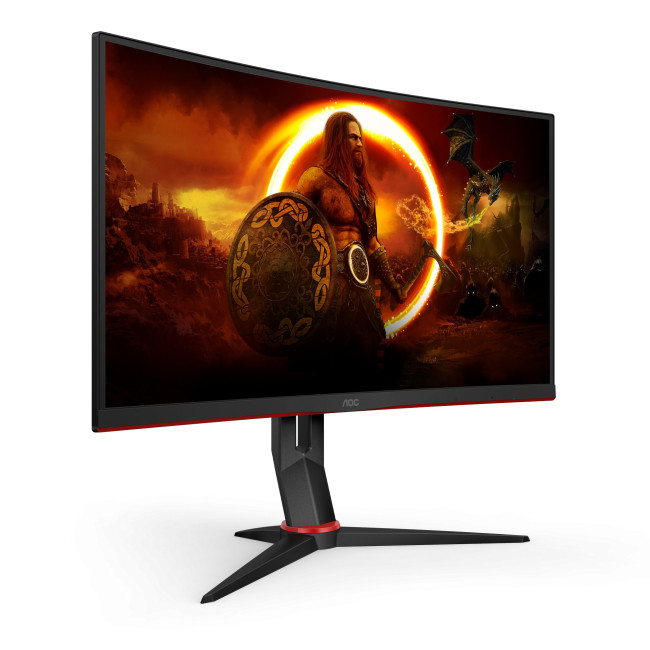 Curved gaming monitor AOC C27G2ZU/BK 27' FHD 240Hz 0.5ms VA 27" FullHD - parallel importer