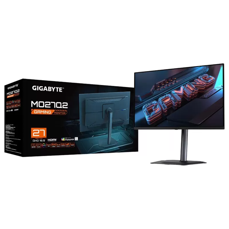 מסך מחשב לגיימינג Gigabyte 27" MO27Q2 OLED QHD 240Hz 0.03ms MO27Q2 צבע שחור - יבואן רשמי מסך מחשב לגיימינג Gigabyte 27" MO27Q2 OLED QHD 240Hz 0.03ms MO27Q2 צבע שחור - יבואן רשמי