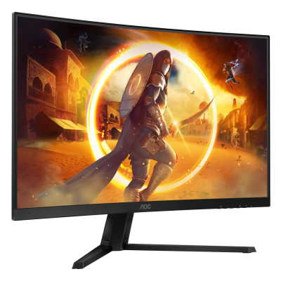 מסך מחשב קעור לגיימינג AOC 31.5" VA QHD 180Hz 0.5ms 1500R קעור Fast VA צבע שחור - יבואן מקביל מסך מחשב קעור לגיימינג AOC 31.5" VA QHD 180Hz 0.5ms 1500R קעור Fast VA צבע שחור - יבואן מקביל