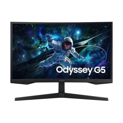 Gaming Monitor Samsung 27" Odyssey G5 G55C QHD 165Hz 165 Hz VA Color:black - official importer Gaming Monitor Samsung 27" Odyssey G5 G55C QHD 165Hz 165 Hz VA Color:black - official importer