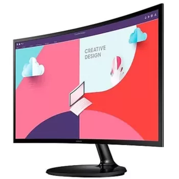 מסך מחשב Samsung S24C360EAM קעור 24" FHD VA צבע שחור - יבואן רשמי