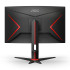 Curved gaming monitor AOC C27G2Z3-BK 27" 280Hz VA Color:black - parallel importer