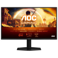 Gaming computer monitor AOC 25G42E 24.5" 180Hz IPS Color:black - parallel importer