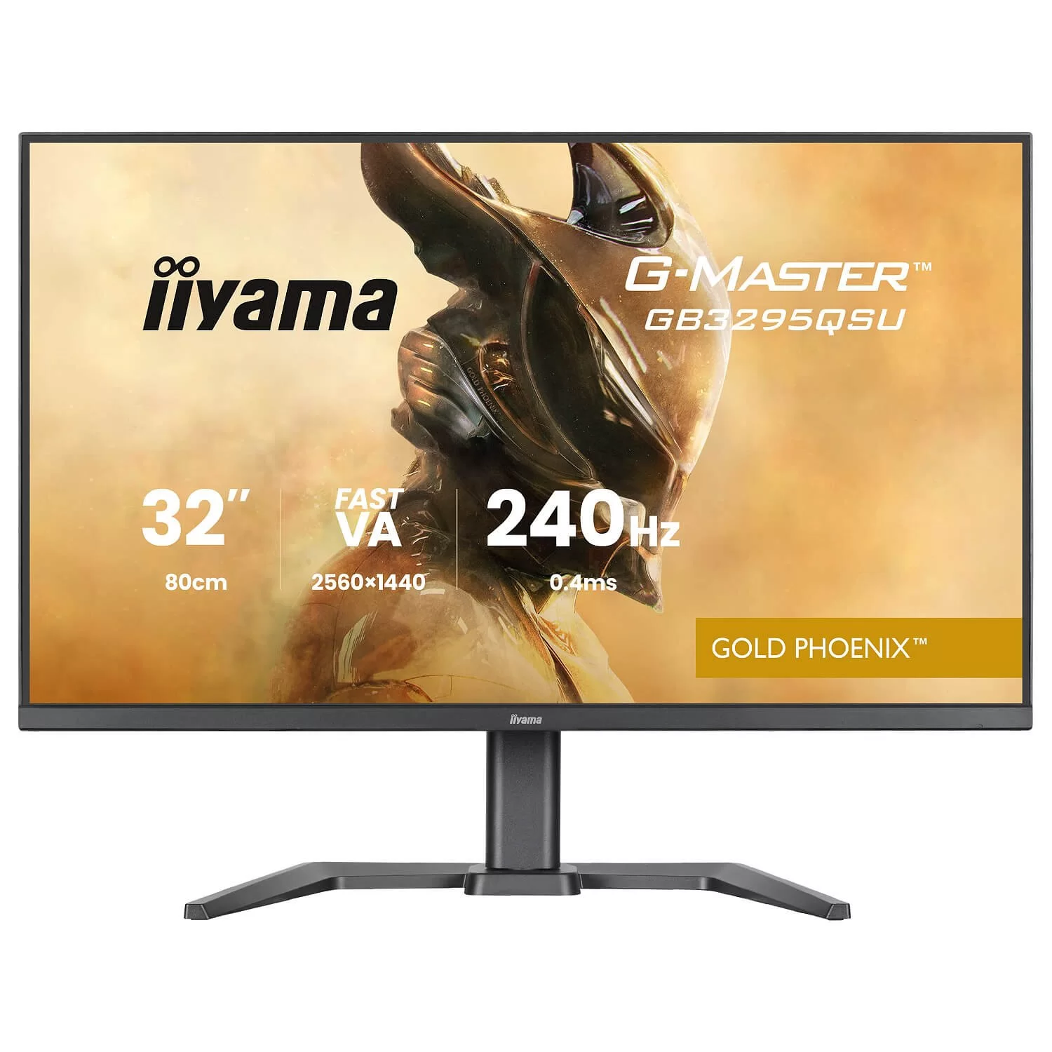 Computer Monitor IIYAMA G-Master black GB3295QSU-B1 31.5" 2K, QHD VA