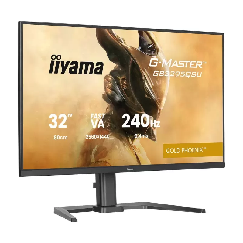 מסך מחשב IIYAMA G-Master שחור GB3295QSU-B1 31.5" 2K, QHD VA