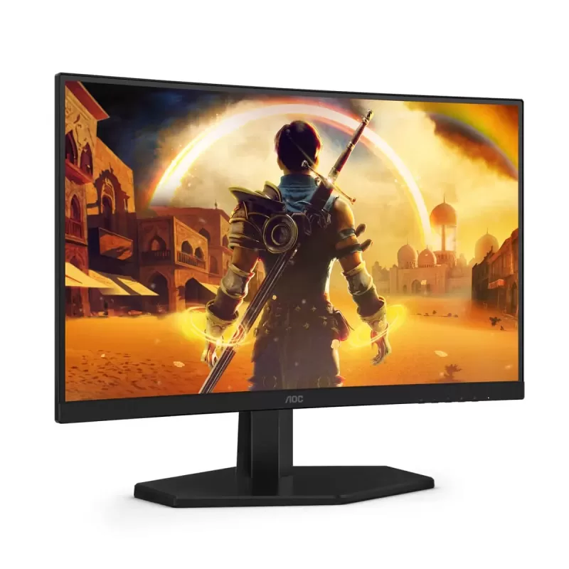 מסך מחשב AOC C24G42E 23.6" 180Hz FHD VA צבע שחור - יבואן מקביל