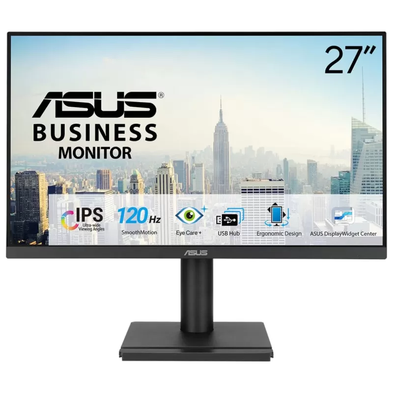 מסך מחשב Asus 27 Monitor VA279QGS Business 120Hz 90LM04J1-B01171 27" IPS מסך מחשב Asus 27 Monitor VA279QGS Business 120Hz 90LM04J1-B01171 27" IPS