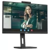 Computer Monitor AOC 23.8" FHD 100Hz 4ms w/Webcam USB-C PD90W IPS Monitor 24P3CW