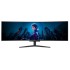 מסך מחשב Acer Predator X49-X "49"|Curved|1800R|DQHD|ZeroFrame|OLED|240Hz|3YRW UM.SXXEE.X05