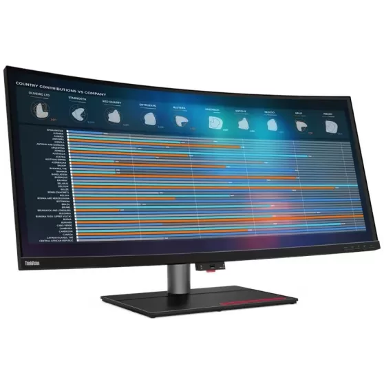 Монитор для ПК Lenovo ThinkVision P40w-20 62C1GAT6IS 39.7" IPS Цвет:чёрный Монитор для ПК Lenovo ThinkVision P40w-20 62C1GAT6IS 39.7" IPS Цвет:чёрный