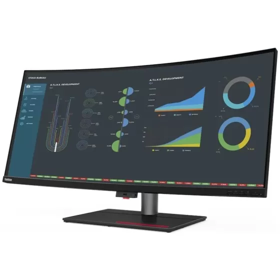 Монитор для ПК Lenovo ThinkVision P40w-20 62C1GAT6IS 39.7" IPS Цвет:чёрный Монитор для ПК Lenovo ThinkVision P40w-20 62C1GAT6IS 39.7" IPS Цвет:чёрный