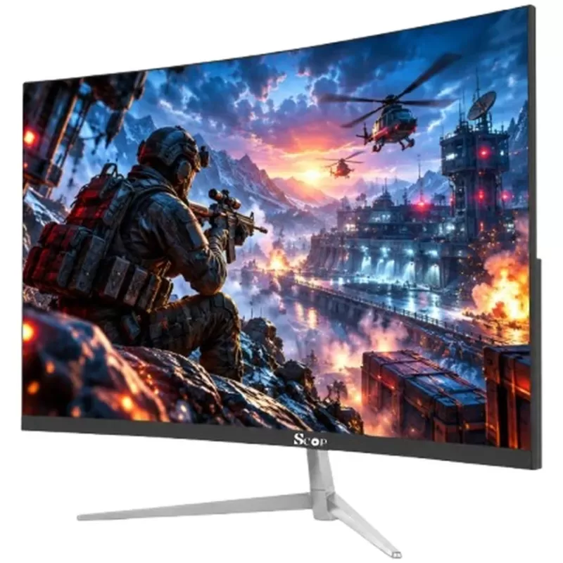 Изогнутый монитор для игр Scop CZ315F240Hz 31.5" VA 240Hz CZ315F240HZ Цвет:чёрный