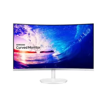 מסך מחשב Samsung C27F581FDM קעור 27" FHD VA צבע לבן - יבואן רשמי