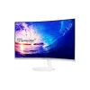 Computer Monitor Samsung C27F581FDM Curved 27" FHD VA Color:white - official importer
