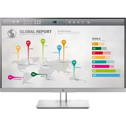 Professional Computer Monitor HP 1FH52AS EliteDisplay E273Q 1FH52AS 27" 60Hz WQHD, 2K VA Color:black, silver Professional Computer Monitor HP 1FH52AS EliteDisplay E273Q 1FH52AS 27" 60Hz WQHD, 2K VA Color:black, silver