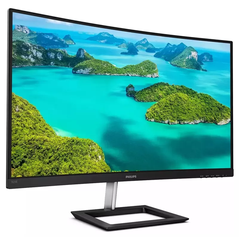 Computer Monitor Philips 325E1C Curved 31.5" 75Hz WQHD, 2K VA Color:black - official importer Computer Monitor Philips 325E1C Curved 31.5" 75Hz WQHD, 2K VA Color:black - official importer