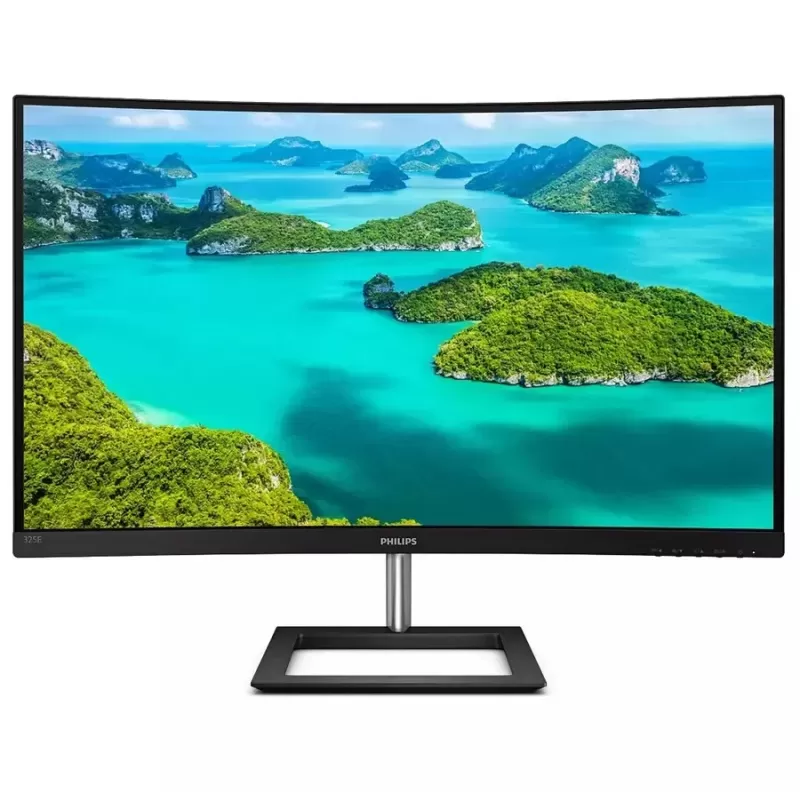 Computer Monitor Philips 325E1C Curved 31.5" 75Hz WQHD, 2K VA Color:black - official importer Computer Monitor Philips 325E1C Curved 31.5" 75Hz WQHD, 2K VA Color:black - official importer