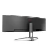 מסך גיימינג AOC AGON AG493UCX קעור 49" 120Hz Dual QHD VA צבע שחור - יבואן רשמי