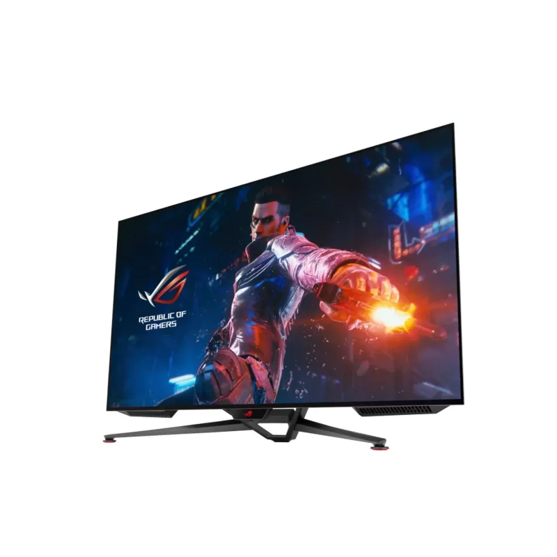 מסך גיימינג Asus ROG Swift OLED PG42UQ 90LM0850-B01170 41.5" 138Hz 4K UHD צבע שחור - יבואן רשמי