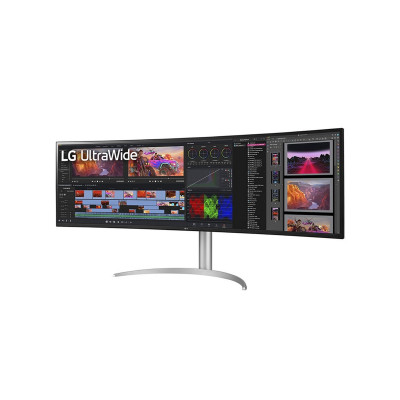 Professional Computer Monitor LG 49WQ95C-W Curved 49" 144Hz DQHD NANO - official importer Professional Computer Monitor LG 49WQ95C-W Curved 49" 144Hz DQHD NANO - official importer
